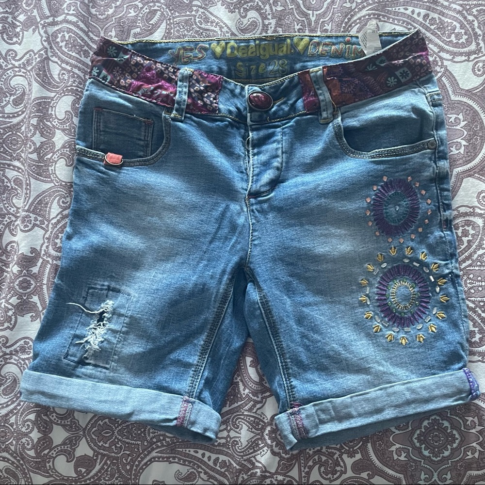 COPY - Desigual denim shorts